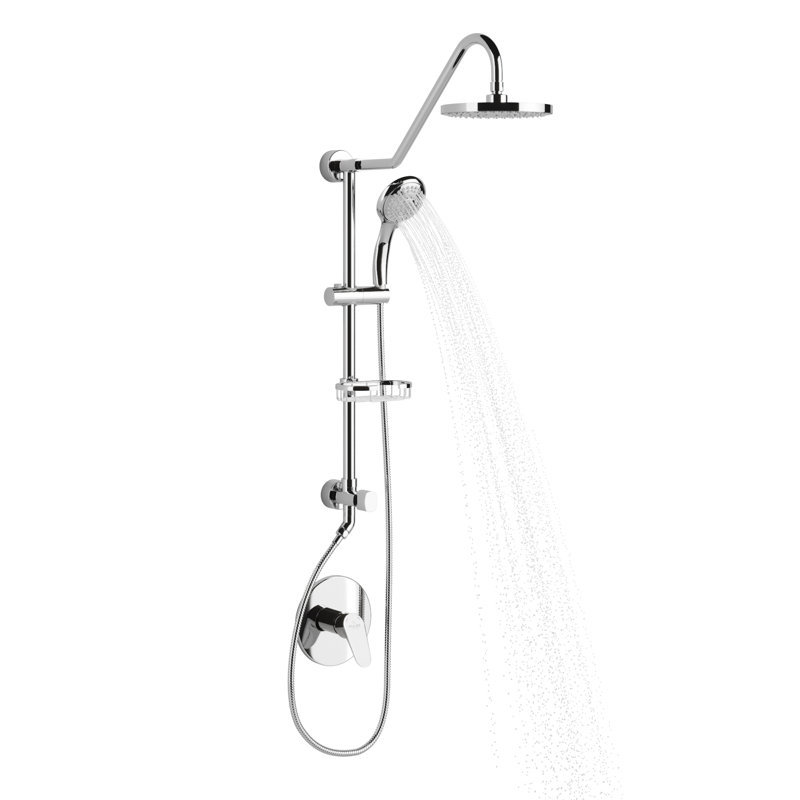 Pulse Shower Spas Kauai Rain Shower Head with Handshower & Reviews